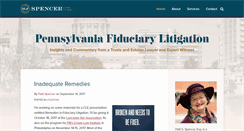 Desktop Screenshot of pennsylvaniafiduciarylitigation.com