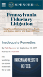 Mobile Screenshot of pennsylvaniafiduciarylitigation.com